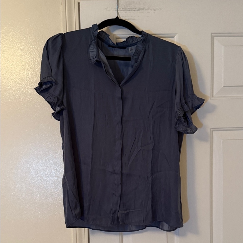 Tahari Navy Blue Women's Top